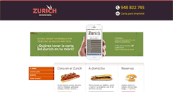 Desktop Screenshot of cerveceriazurich.com